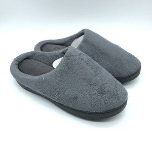 Moxo Womens Clog Slippers Fleece Fuzzy Gray Slip On US Size 8.5-9.5